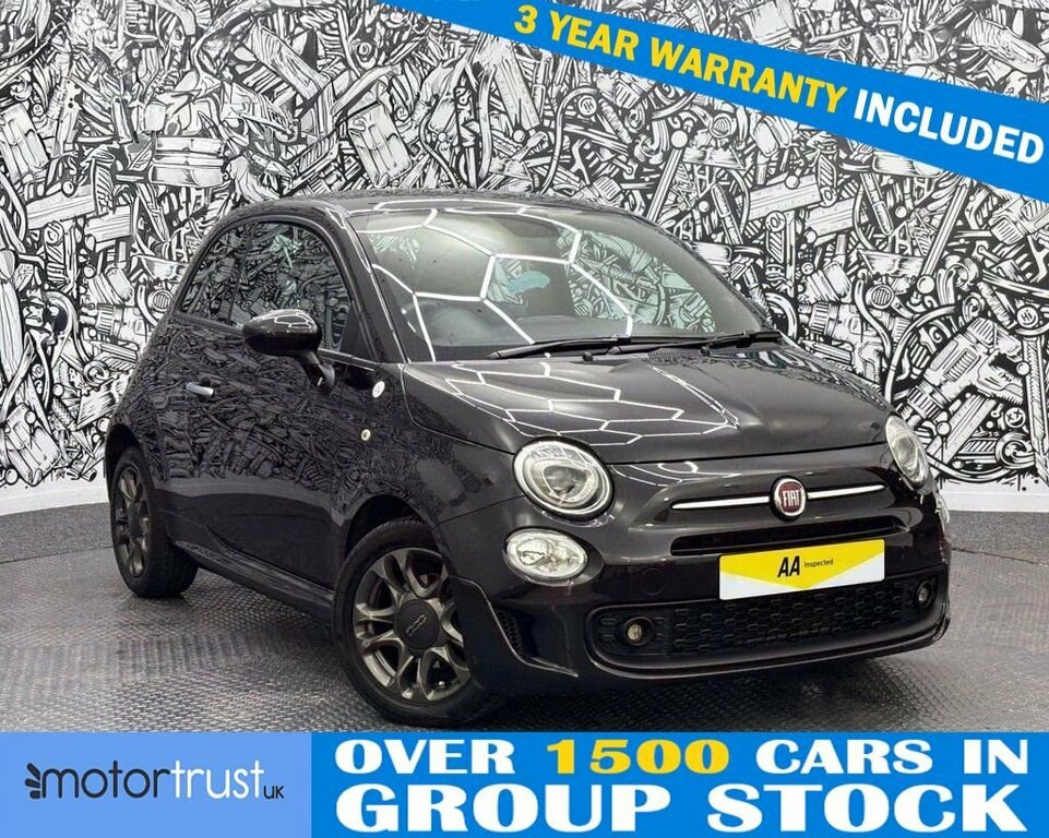 Fiat 500 1L Hey Google Black