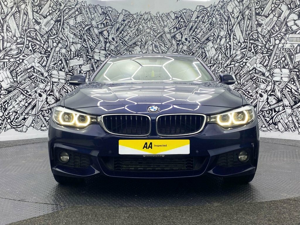BMW 4 Series Gran Coupe 2L M Sport LB70UTO Blue #3