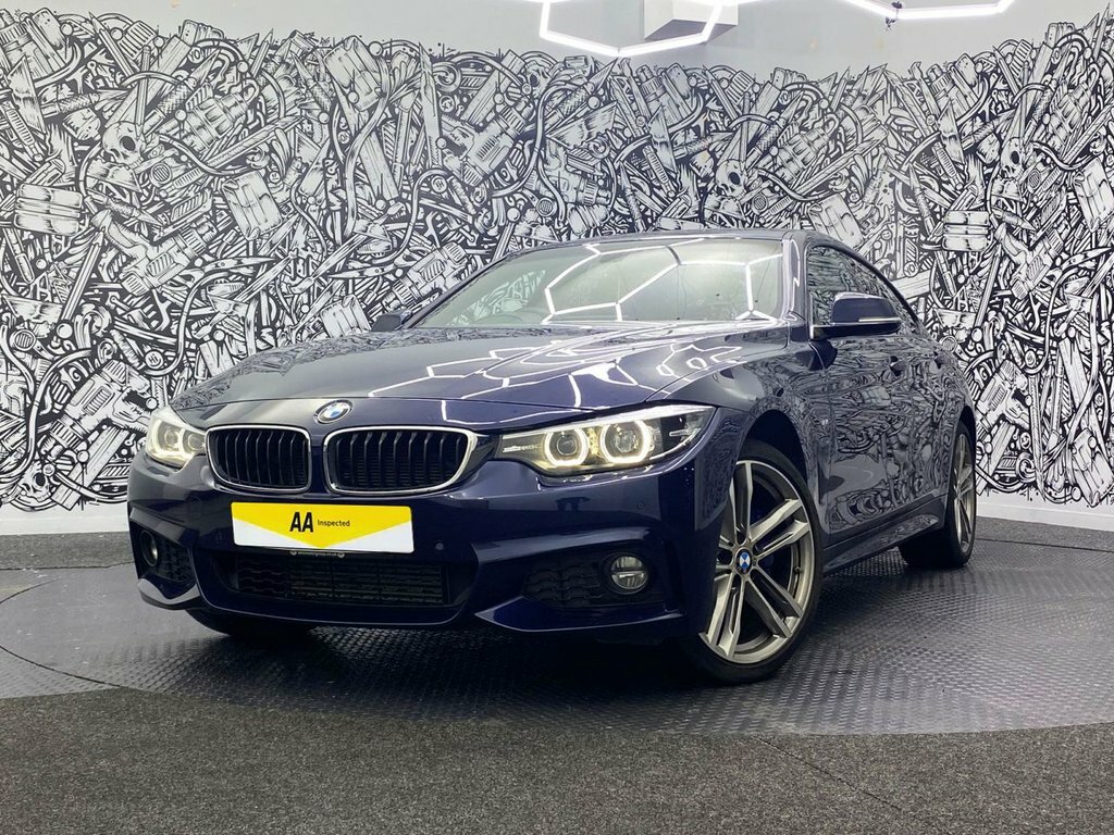 BMW 4 Series Gran Coupe 2L M Sport LB70UTO Blue #5