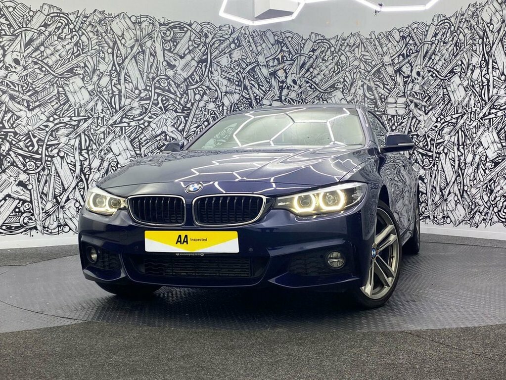 BMW 4 Series Gran Coupe 2L M Sport LB70UTO Blue #4