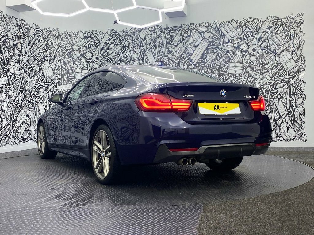 BMW 4 Series Gran Coupe 2L M Sport LB70UTO Blue #6