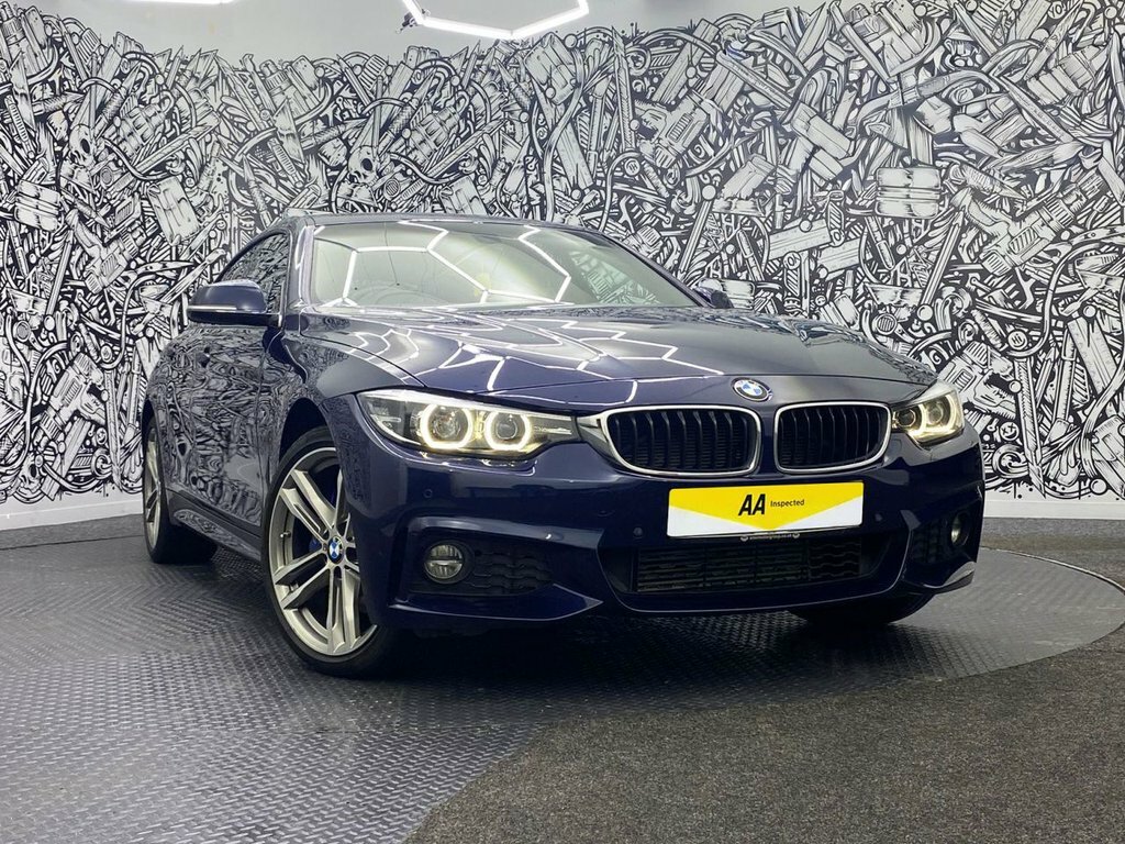 BMW 4 Series Gran Coupe 2L M Sport LB70UTO Blue #2