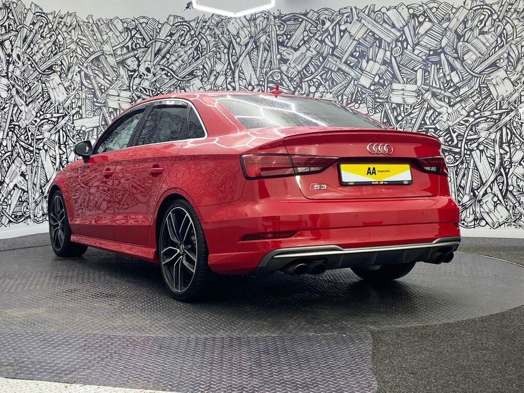 Audi S3 Saloon SG17VMF Red #6