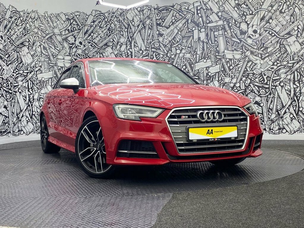 Audi S3 Saloon SG17VMF Red #2