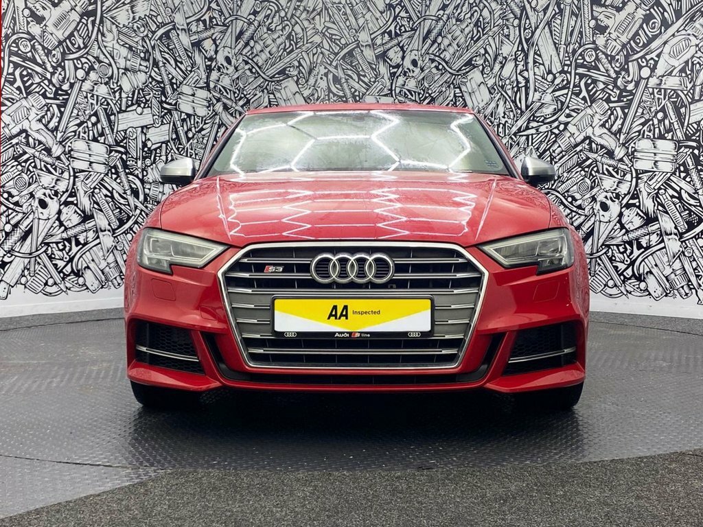 Audi S3 Saloon SG17VMF Red #3
