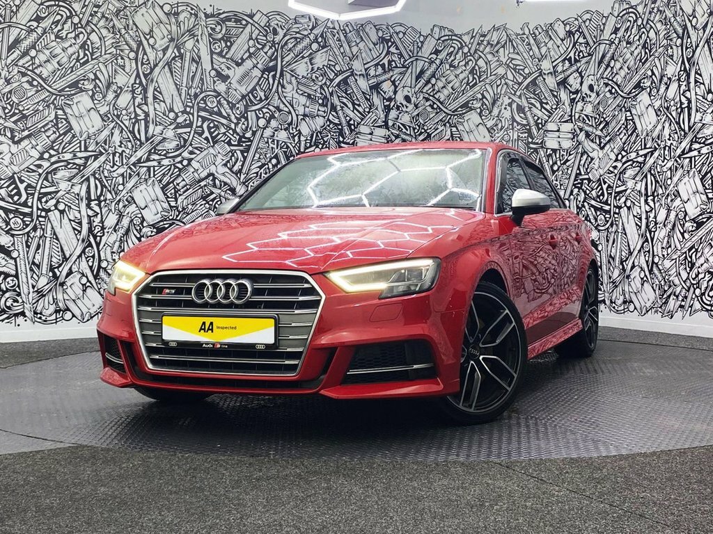 Audi S3 Saloon SG17VMF Red #4