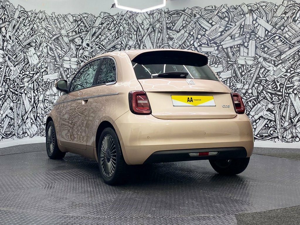 Fiat 500E Hatchback MX72UXW Gold #6