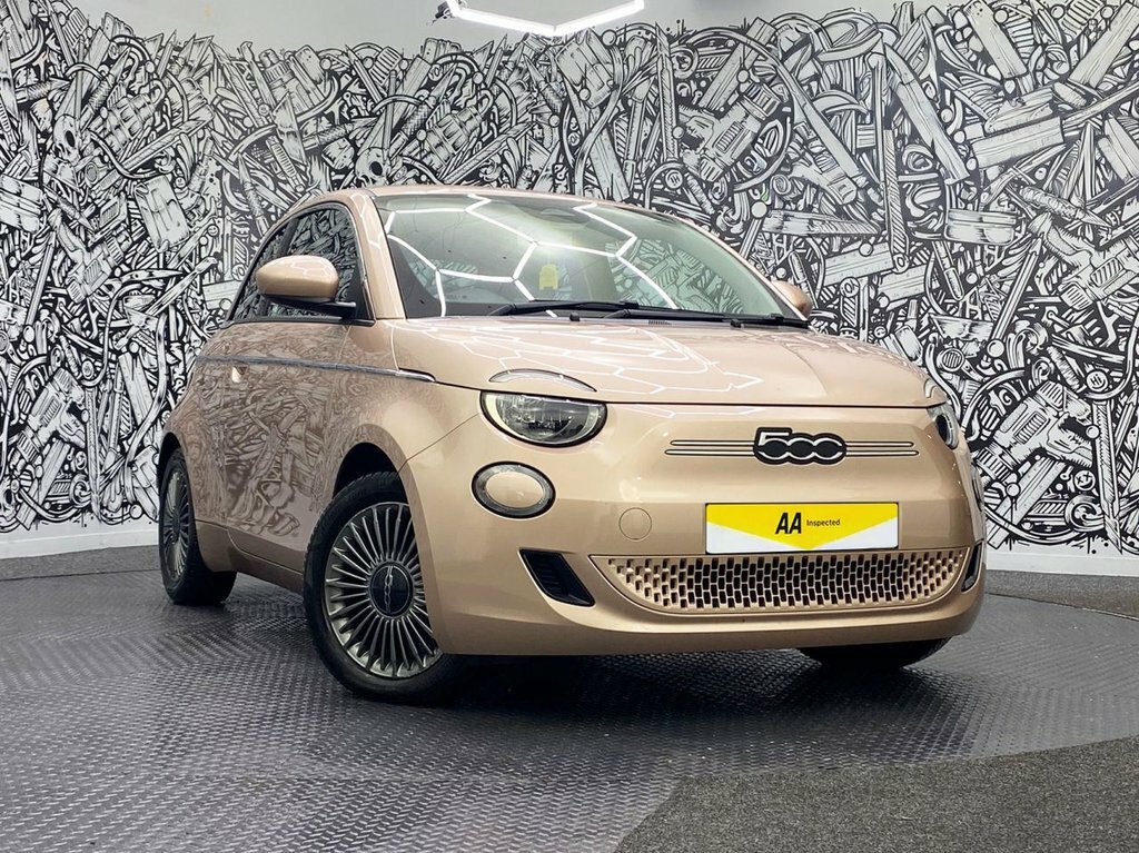 Fiat 500E Hatchback MX72UXW Gold #2