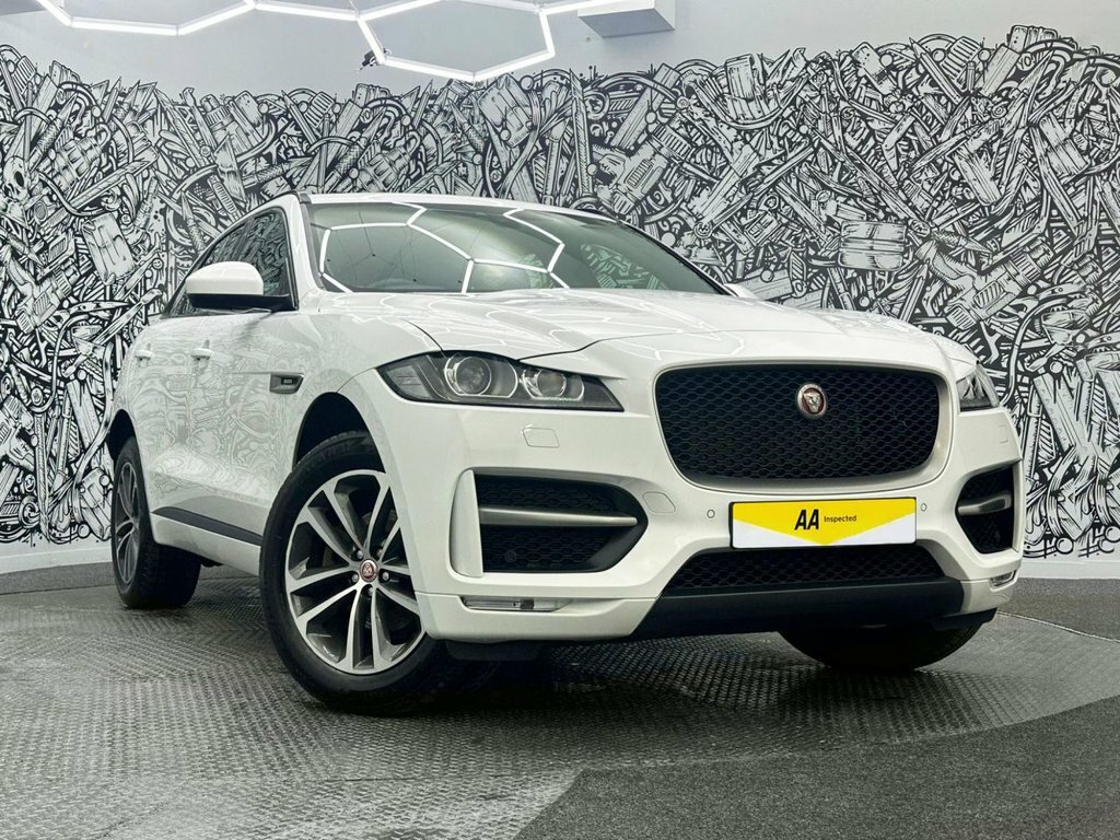 Jaguar F-Pace 2L R-sport SE19OZO White #2
