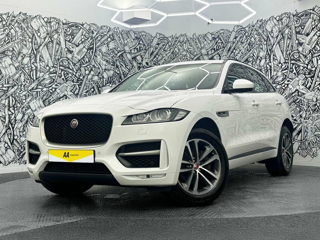 Jaguar F-Pace 2L R-sport SE19OZO White #5