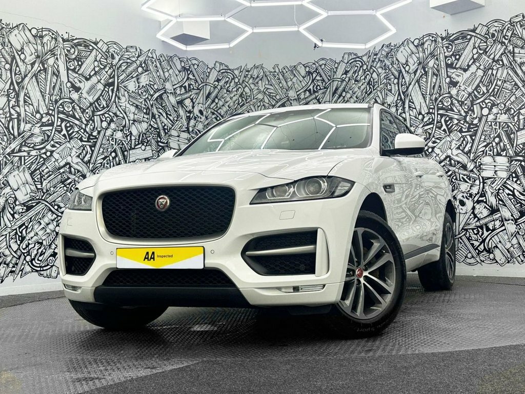 Jaguar F-Pace 2L R-sport SE19OZO White #4