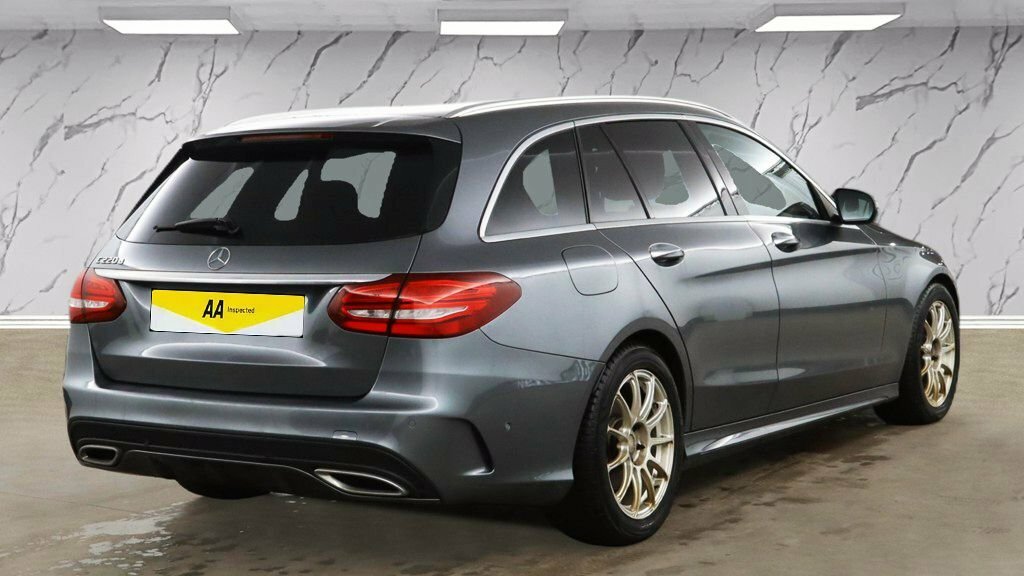 Mercedes-Benz C Class 2L Amg Line BN17YJW Grey #3