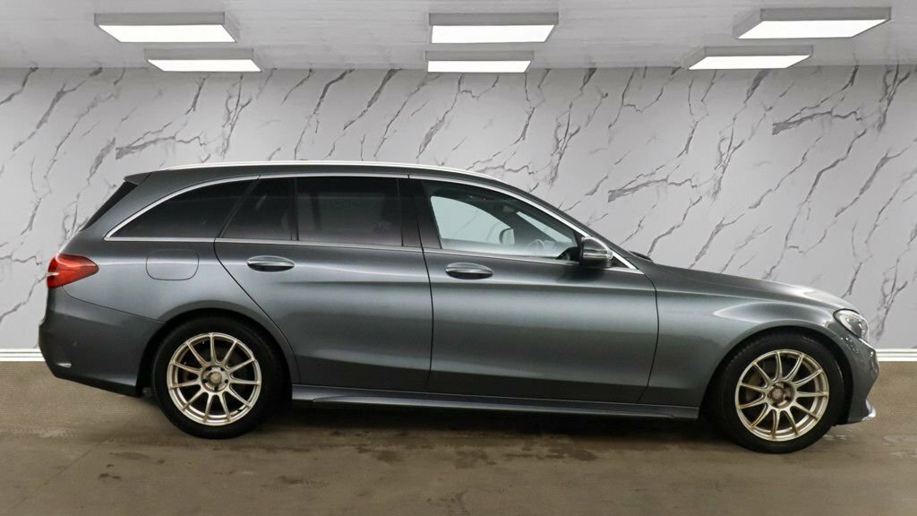Mercedes-Benz C Class 2L Amg Line BN17YJW Grey #4