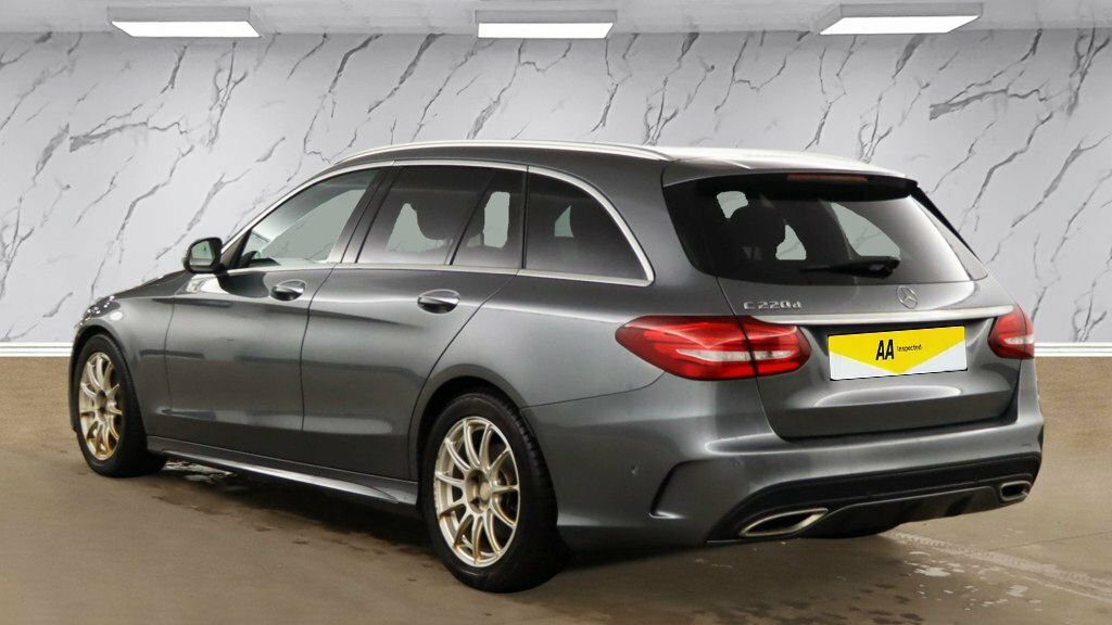 Mercedes-Benz C Class 2L Amg Line BN17YJW Grey #2