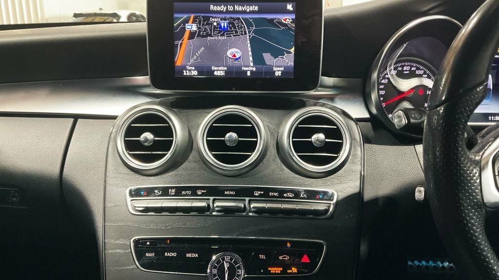 Mercedes-Benz C Class 2L Amg Line BN17YJW Grey #6