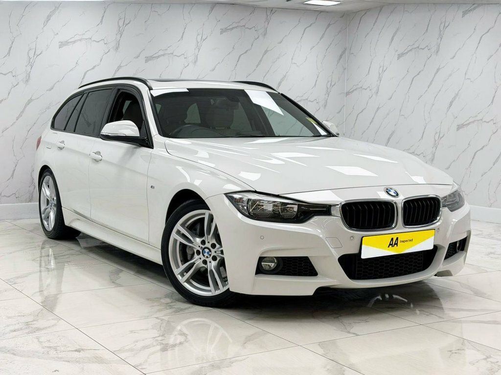 BMW 3 Series 3L M Sport PE65CVX White #3