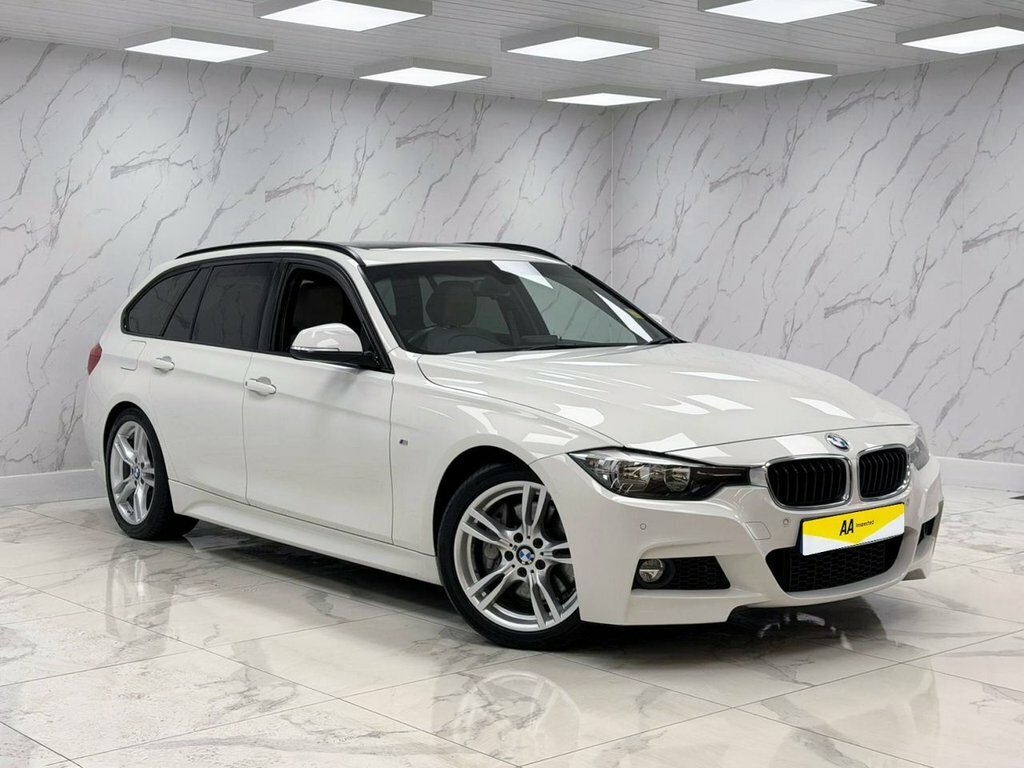 BMW 3 Series 3L M Sport PE65CVX White #4
