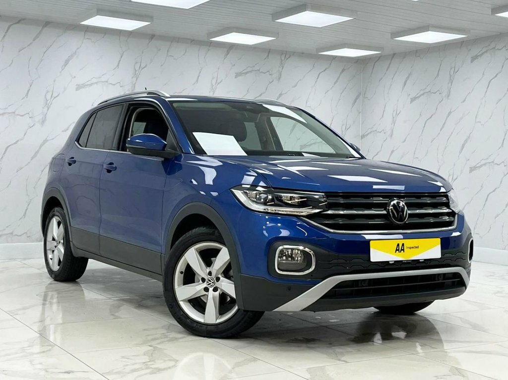 Volkswagen T-Cross 1L Sel VE70KTN Blue #4