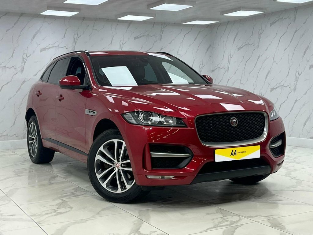 Jaguar F-Pace 2L R-sport SW19XWY Red #5