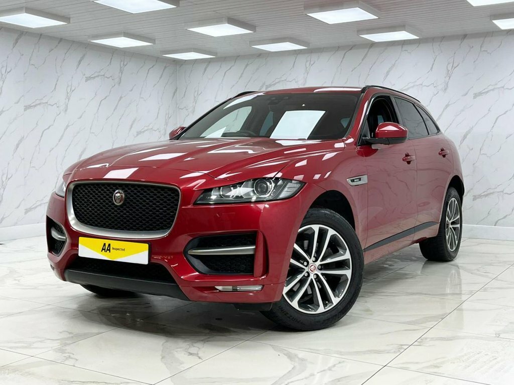 Jaguar F-Pace 2L R-sport SW19XWY Red #2