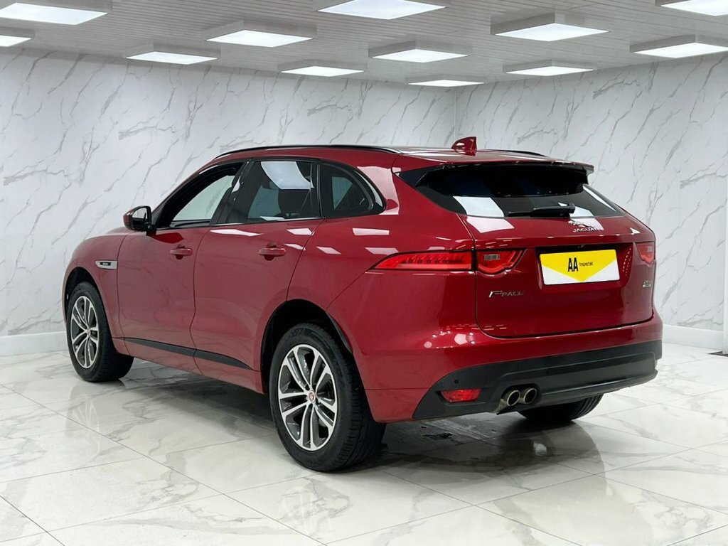Jaguar F-Pace 2L R-sport SW19XWY Red #6