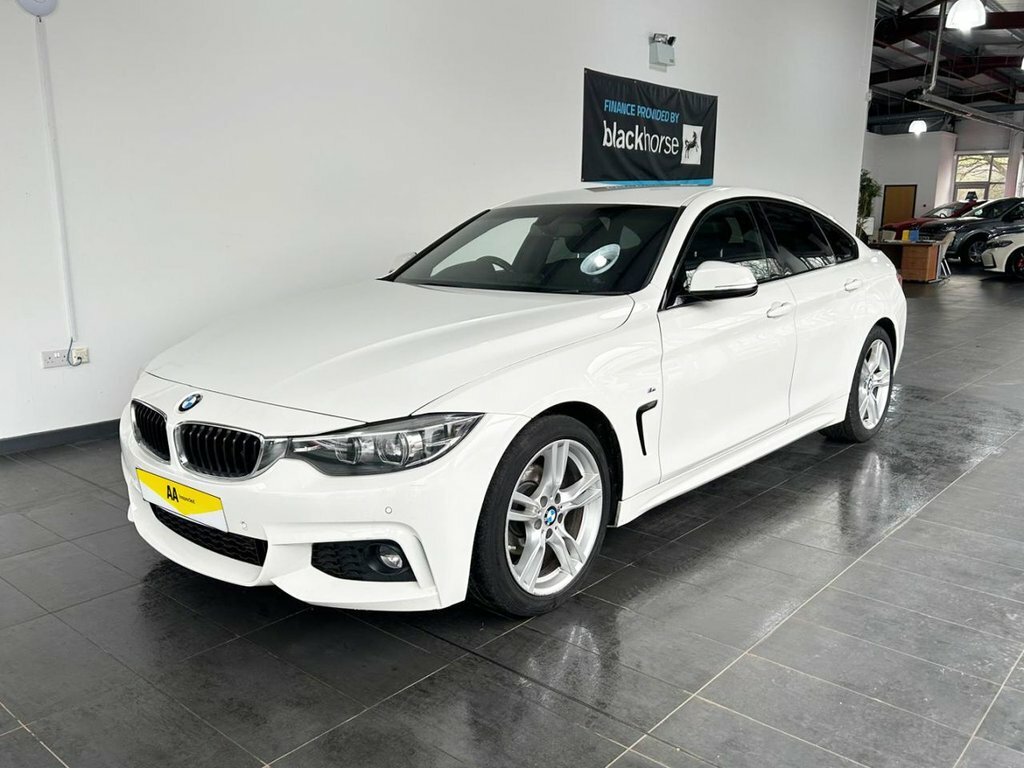BMW 4 Series Gran Coupe 2L M Sport White #5