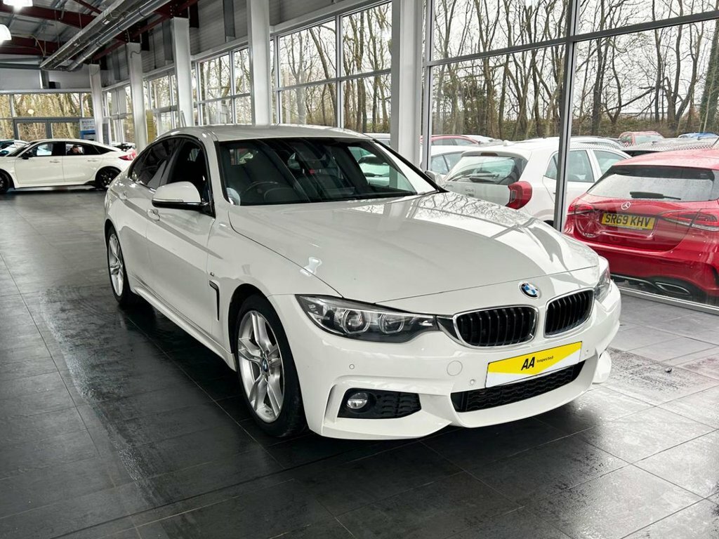 BMW 4 Series Gran Coupe 2L M Sport White #2