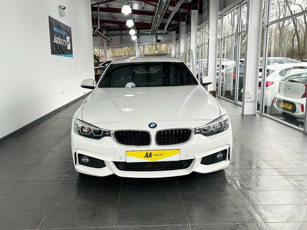 BMW 4 Series Gran Coupe 2L M Sport White #3