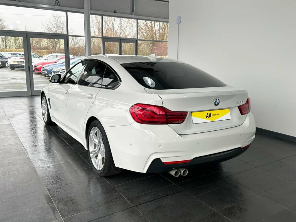 BMW 4 Series Gran Coupe 2L M Sport White #6