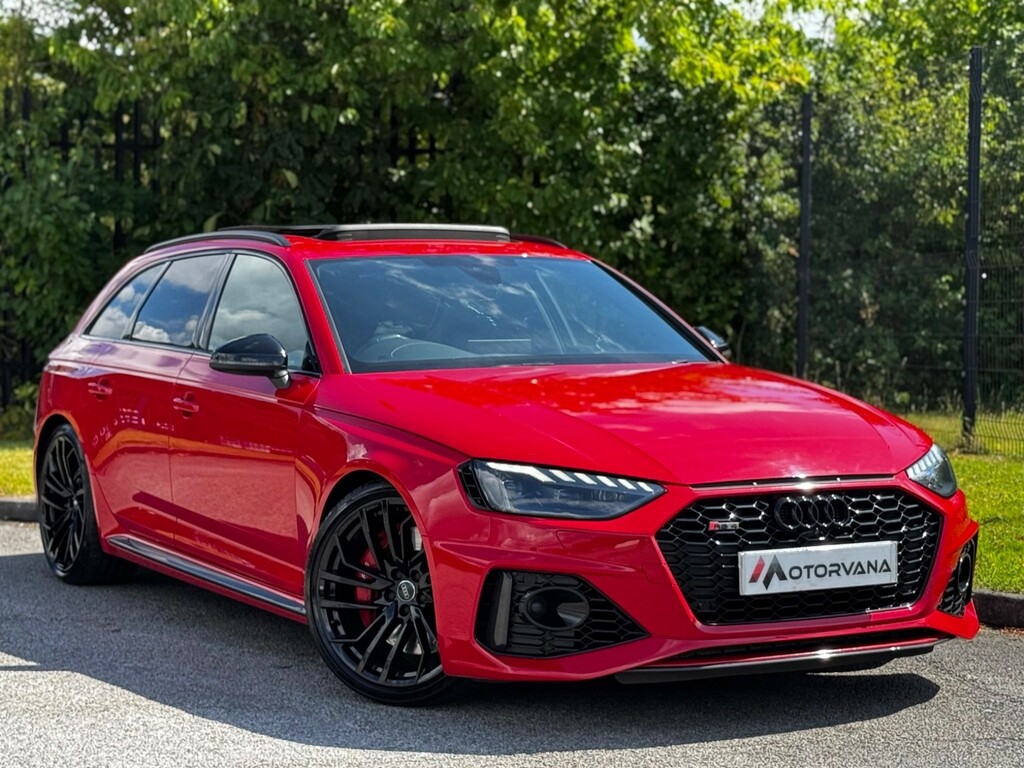 Audi RS4 Avant 2.9 Tfsi V6 Carbon Black Tiptronic Quattro Euro 6 Red