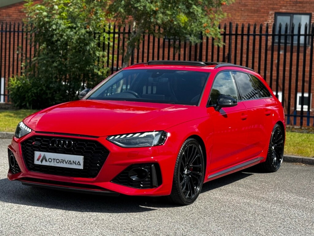 Audi RS4 Avant 2.9 Tfsi V6 Carbon Black Tiptronic Quattro Euro 6 DG20AZJ Red #3