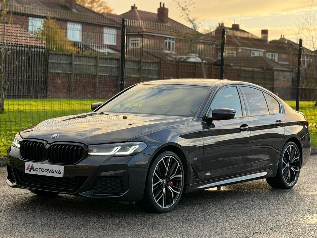 BMW 5 Series 2.0 520D Mht M Sport Steptronic Euro 6 Ss WK72HFJ Grey #3