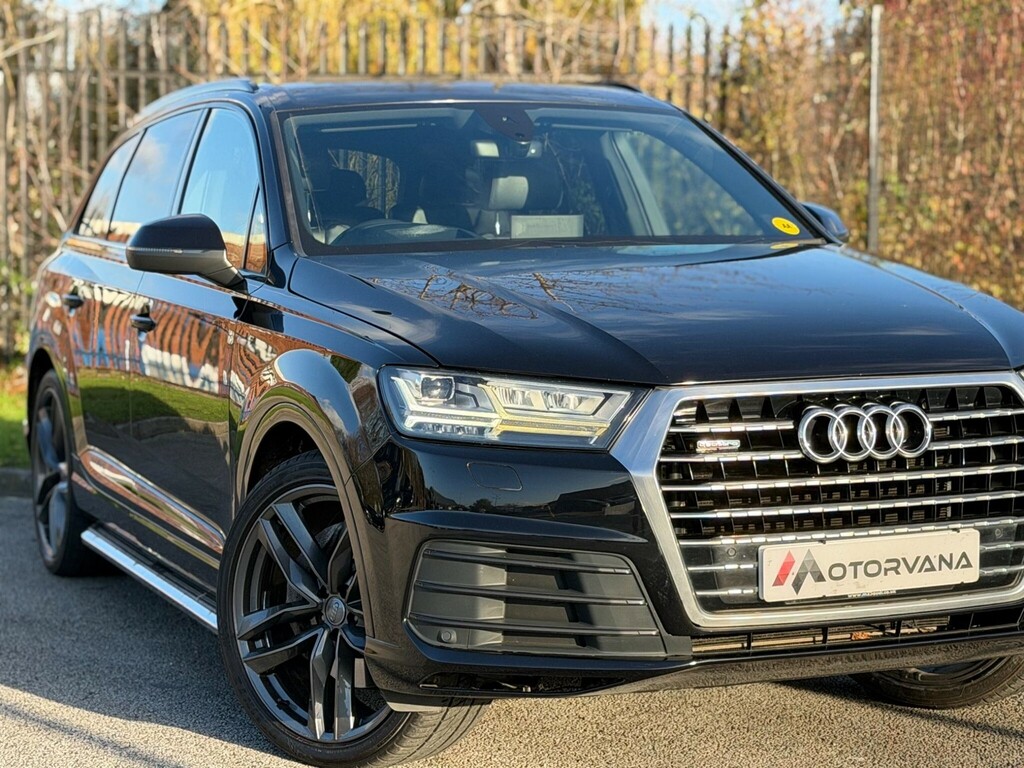 Audi Q7 3.0 Tdi V6 S Line Tiptronic Quattro Euro 6 Ss 5 LS65JHH Black #5
