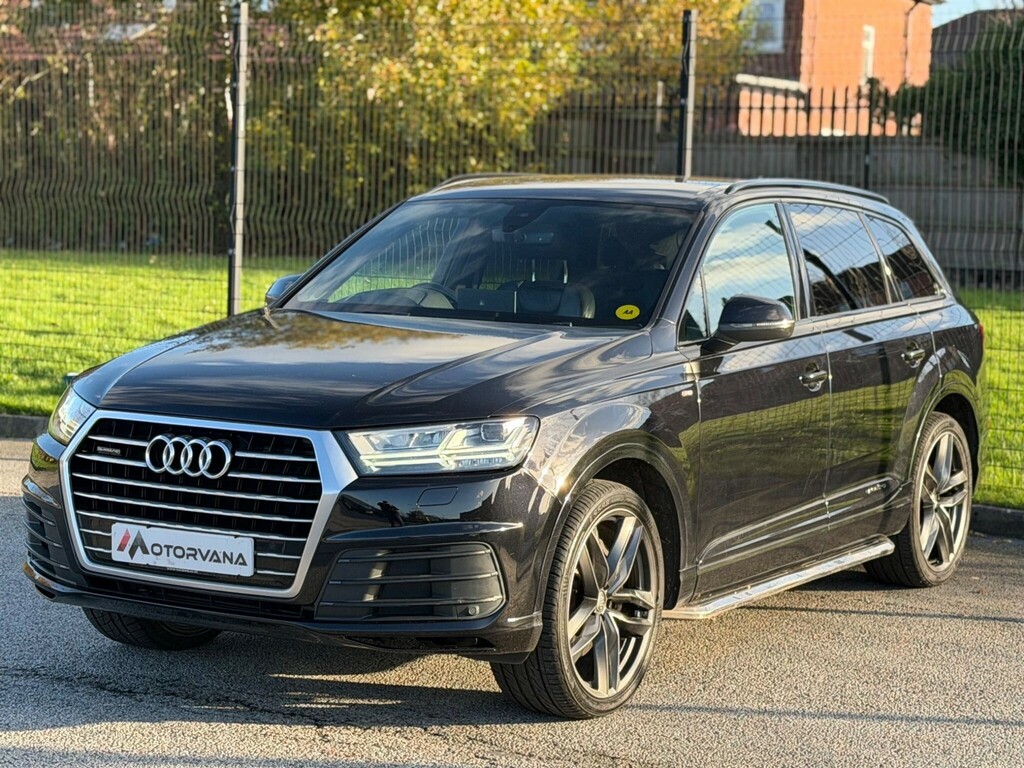 Audi Q7 3.0 Tdi V6 S Line Tiptronic Quattro Euro 6 Ss 5 LS65JHH Black #3