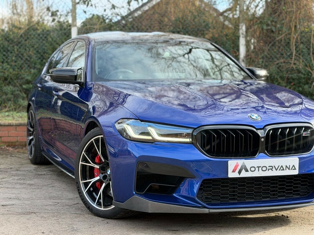 BMW M5 4.4I V8 Competition Steptronic Xdrive Euro 6 Ss LJ21HUU Blue #6