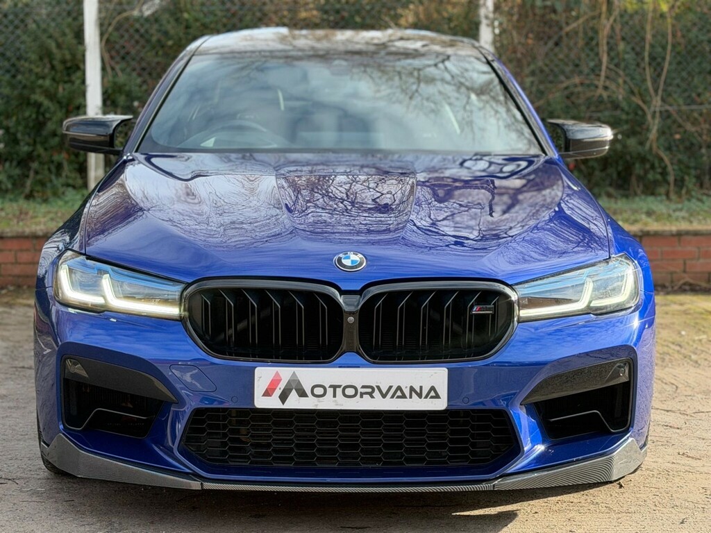 BMW M5 4.4I V8 Competition Steptronic Xdrive Euro 6 Ss LJ21HUU Blue #2