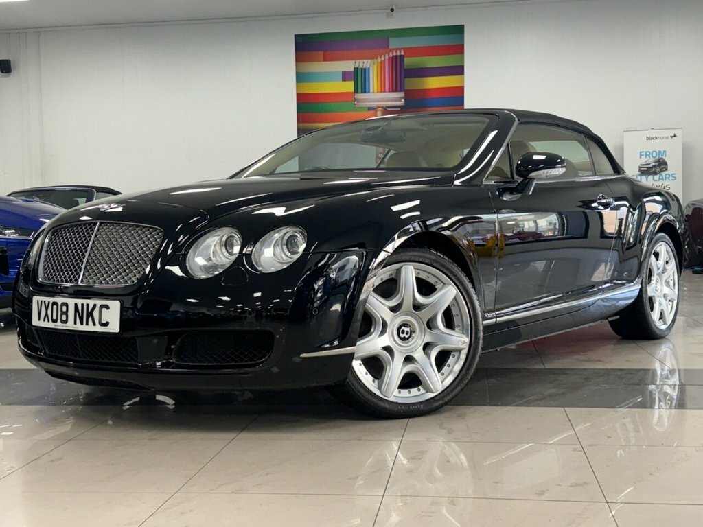 Bentley Continental Gt 6L Gtc Black