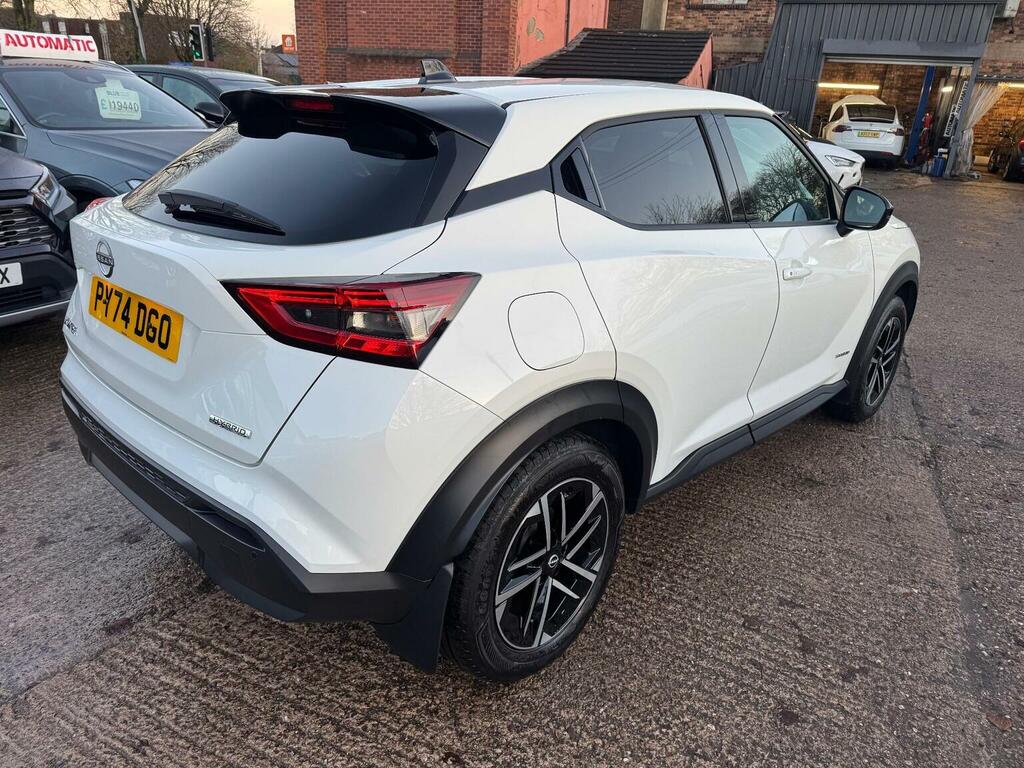 Nissan Juke Suv 1.6 N-connecta Euro 6 202474 PY74DGO White #4
