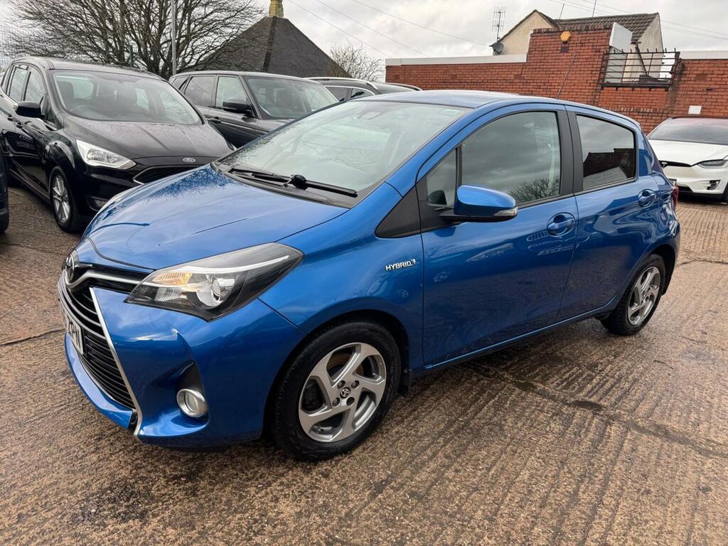 Toyota Yaris Hatchback 1.5 Vvt-h Icon E-cvt Euro 6 Safety FG66ZPN Blue #3
