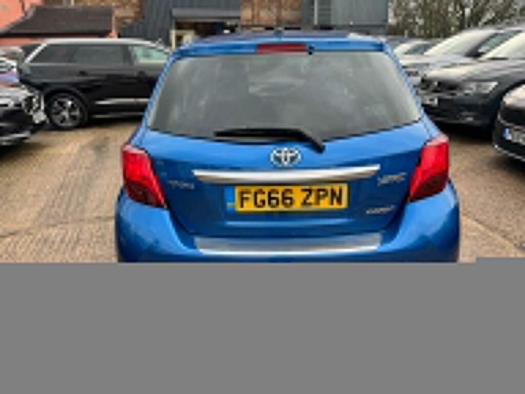 Toyota Yaris Hatchback 1.5 Vvt-h Icon E-cvt Euro 6 Safety FG66ZPN Blue #5