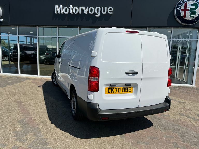 Citroen Dispatch 1200 1.5 Bluehdi 100 Van Enterprise CK70OOE White #4