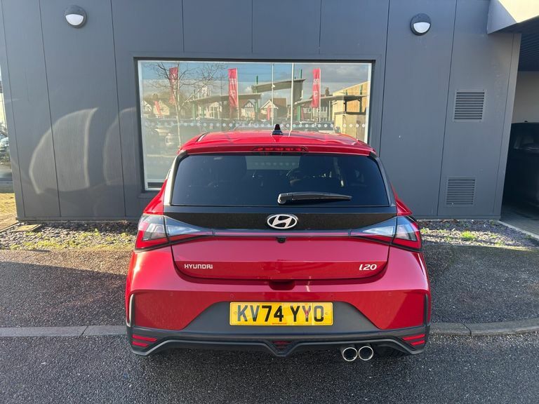 Hyundai I20 1.0T Gdi N Line S Dct KV74YYO Red #4