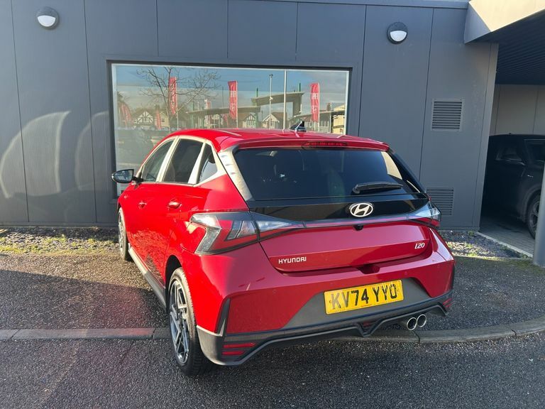 Hyundai I20 1.0T Gdi N Line S Dct KV74YYO Red #3