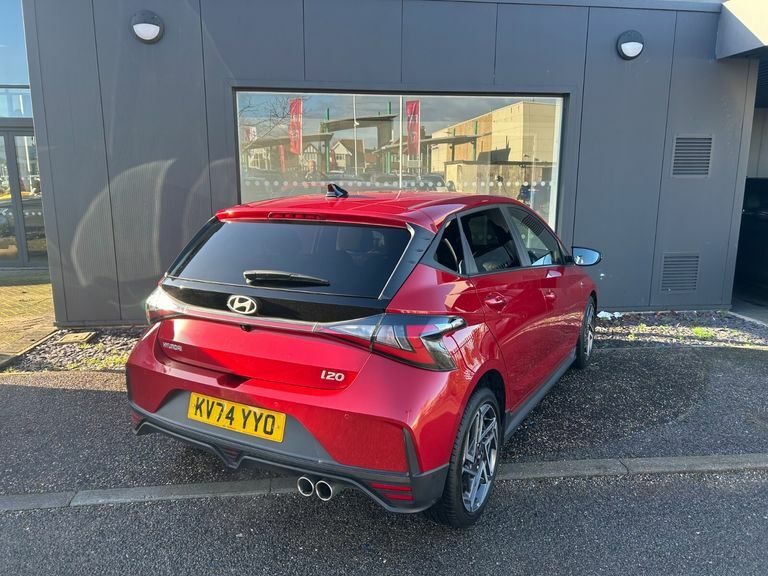Hyundai I20 1.0T Gdi N Line S Dct KV74YYO Red #6