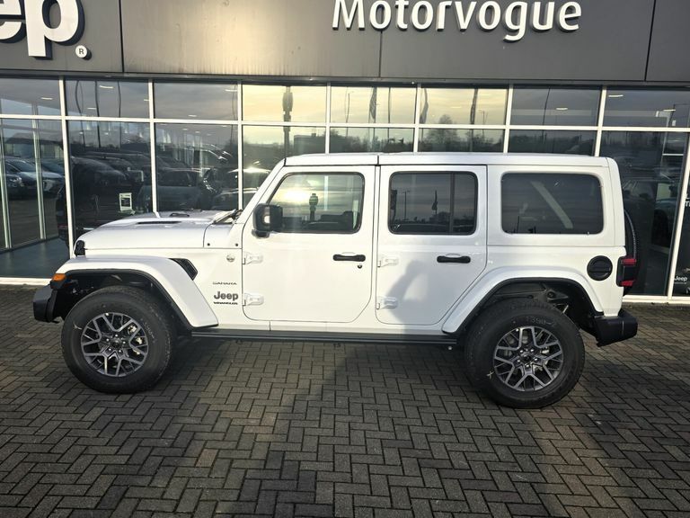 Jeep Wrangler 2.0 Gme Sahara White #5