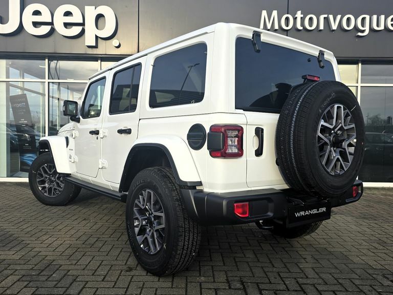 Jeep Wrangler 2.0 Gme Sahara White #6