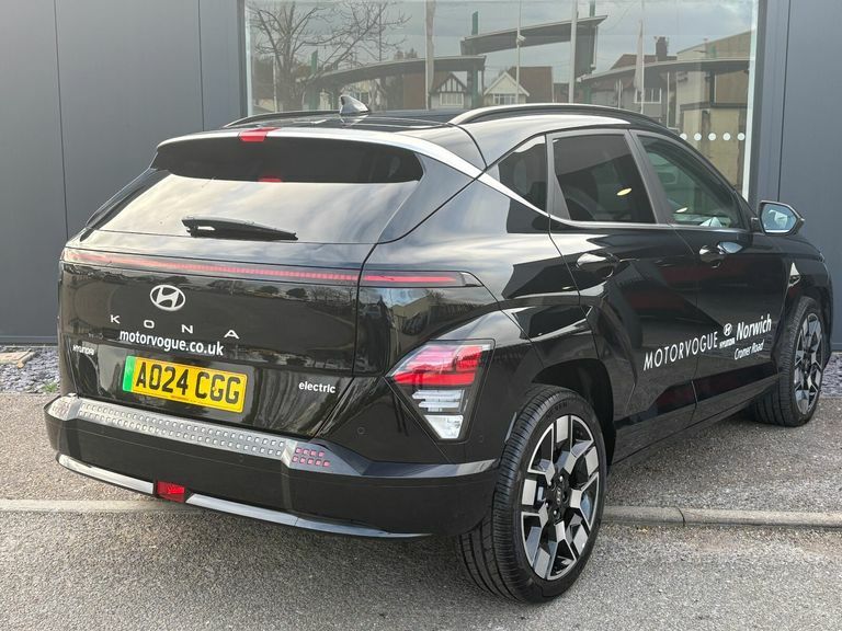 Hyundai Kona 160Kw Ultimate 65Kwh AO24CGG Black #3