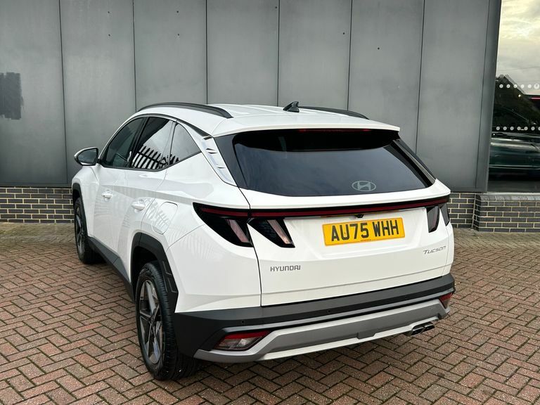 Hyundai Tucson 1.6T Premium White #4