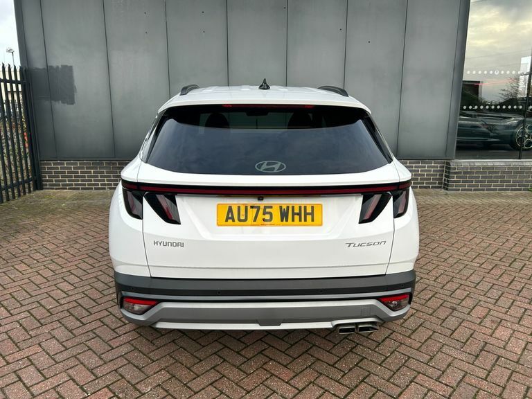 Hyundai Tucson 1.6T Premium White #3