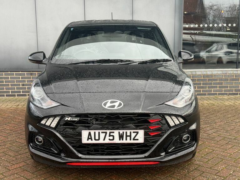 Hyundai I10 1.0T 90 N Line Nav AU75WHZ Black #3